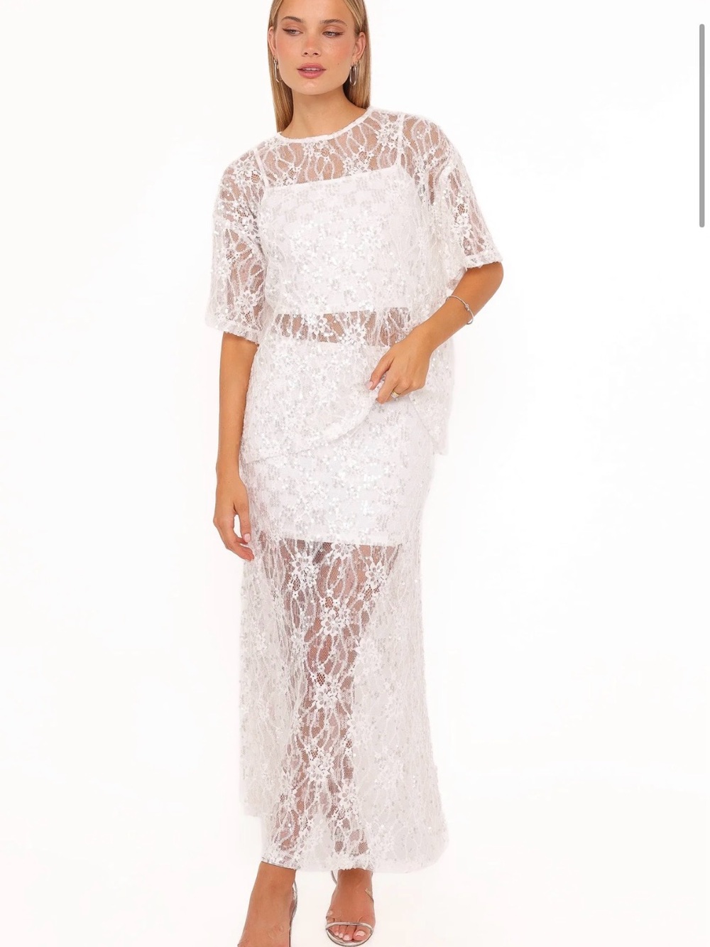 Petal & Pup Yonder sheer lace set